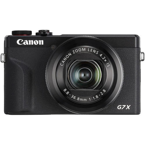 Canon G7X Mark III Camera – 4K Vlogging, 20.1MP, Wi-Fi & Bluetooth | Best Compact Camera for Vloggers